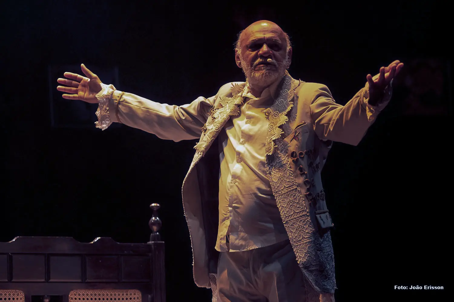 Ator alagoano Chico de Assis. Foto: João Ericson